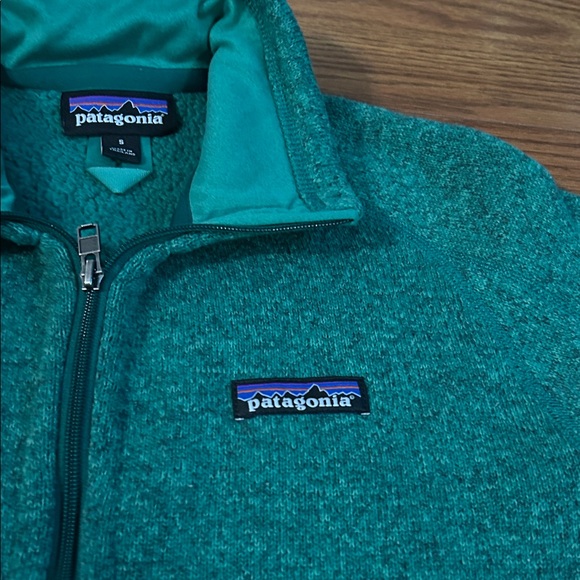 Patagonia Better Sweater STY25542FA16 Womens Size Small Green Full Zip | 2016 - Picture 3 of 7